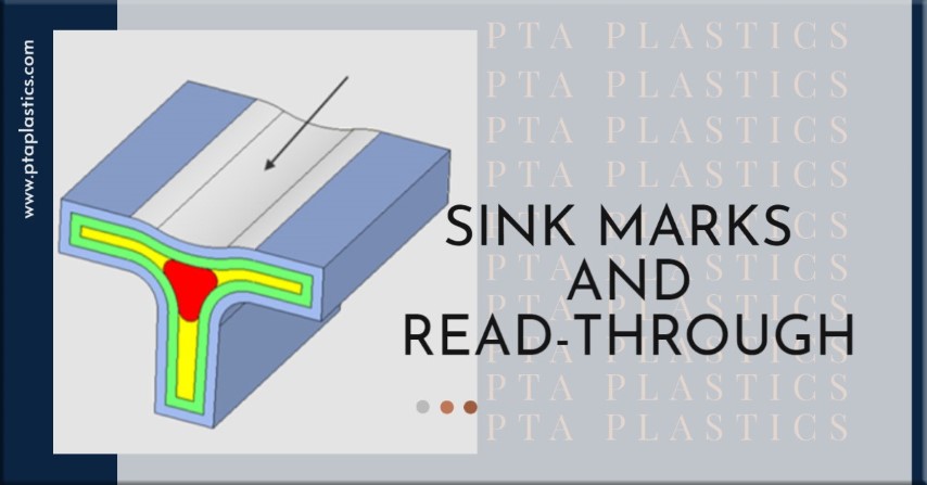 Sink Marks and Read-Through in Plastic Injection Molding